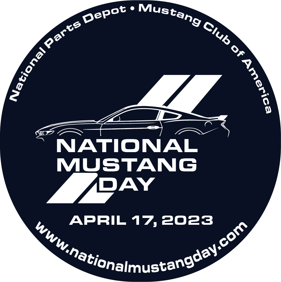 2023 NATIONAL MUSTANG DAY DECAL (PREVIOUS YEAR)